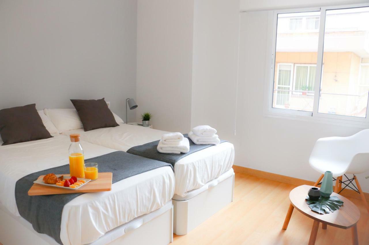 Malagueta Blue Leilighet Málaga Eksteriør bilde