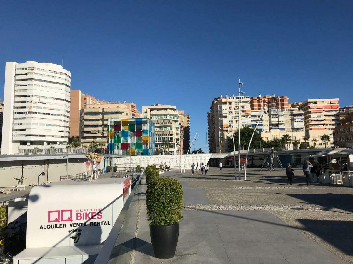 Malagueta Blue Leilighet Málaga Eksteriør bilde