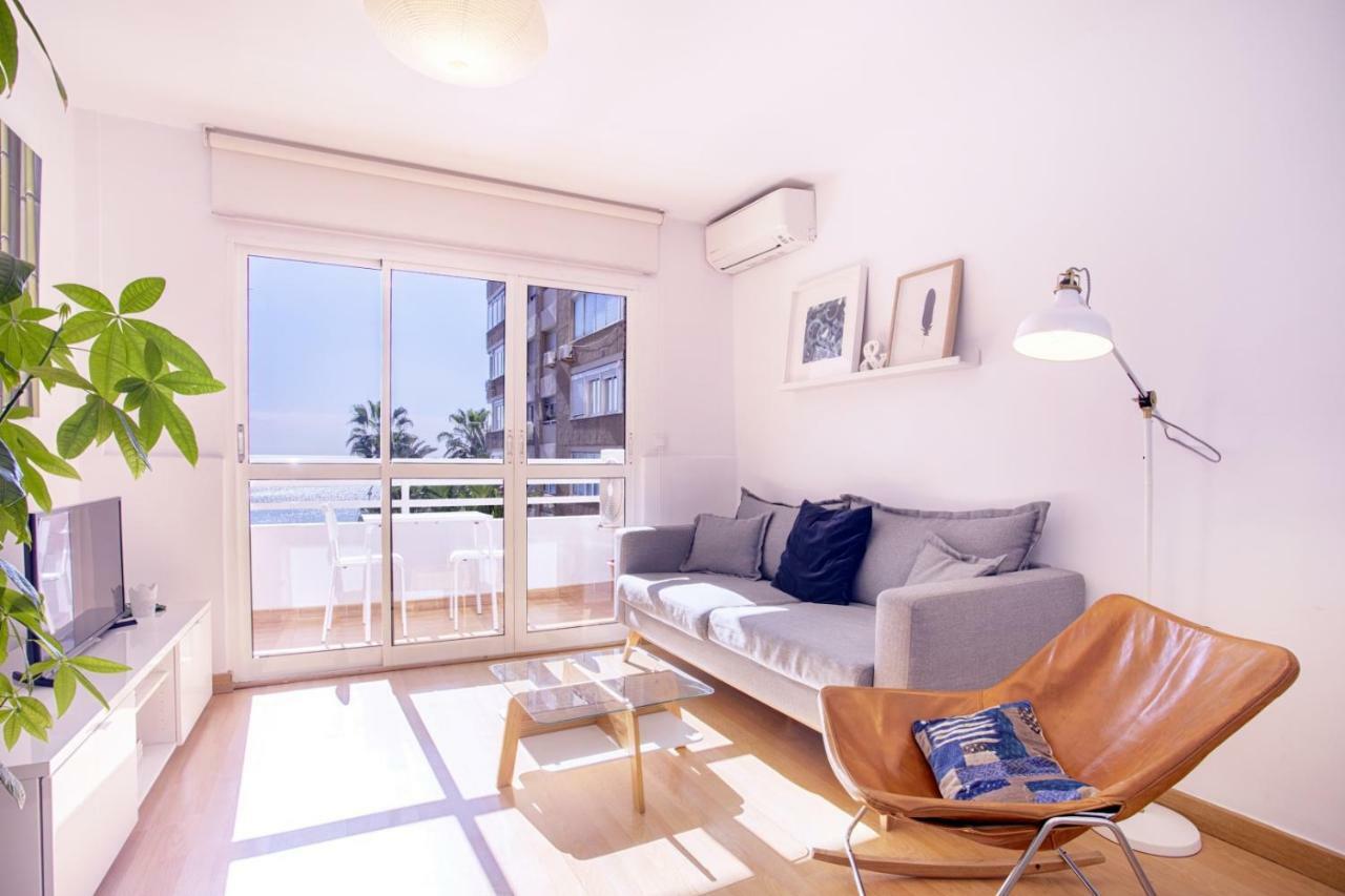Malagueta Blue Leilighet Málaga Eksteriør bilde
